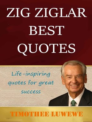 cover image of Zig Ziglar Best Quotes